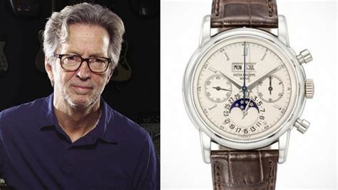 Eric Clapton watches